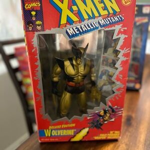 Metallic Mutants Wolverine Action Figure - Gold and Black